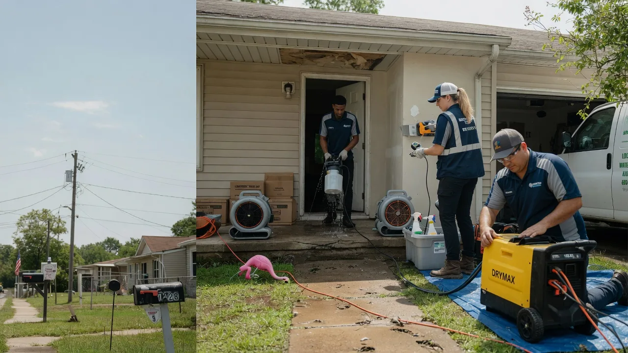 Storm Damage Water Removal in Somerville, TN near me